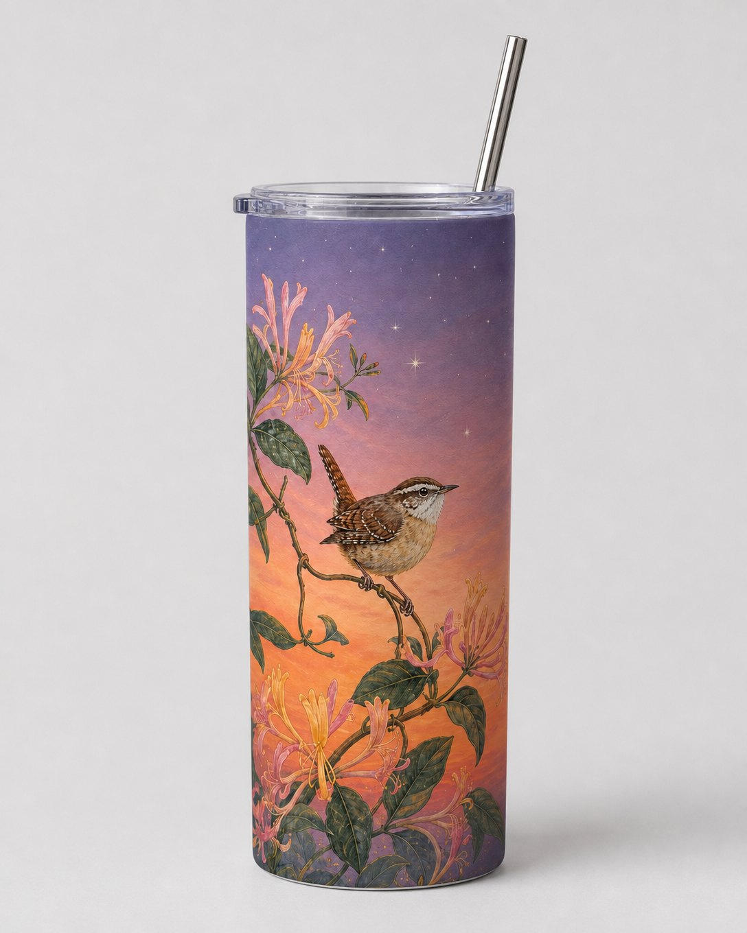Honeysuckle Wren Tumbler, image 2