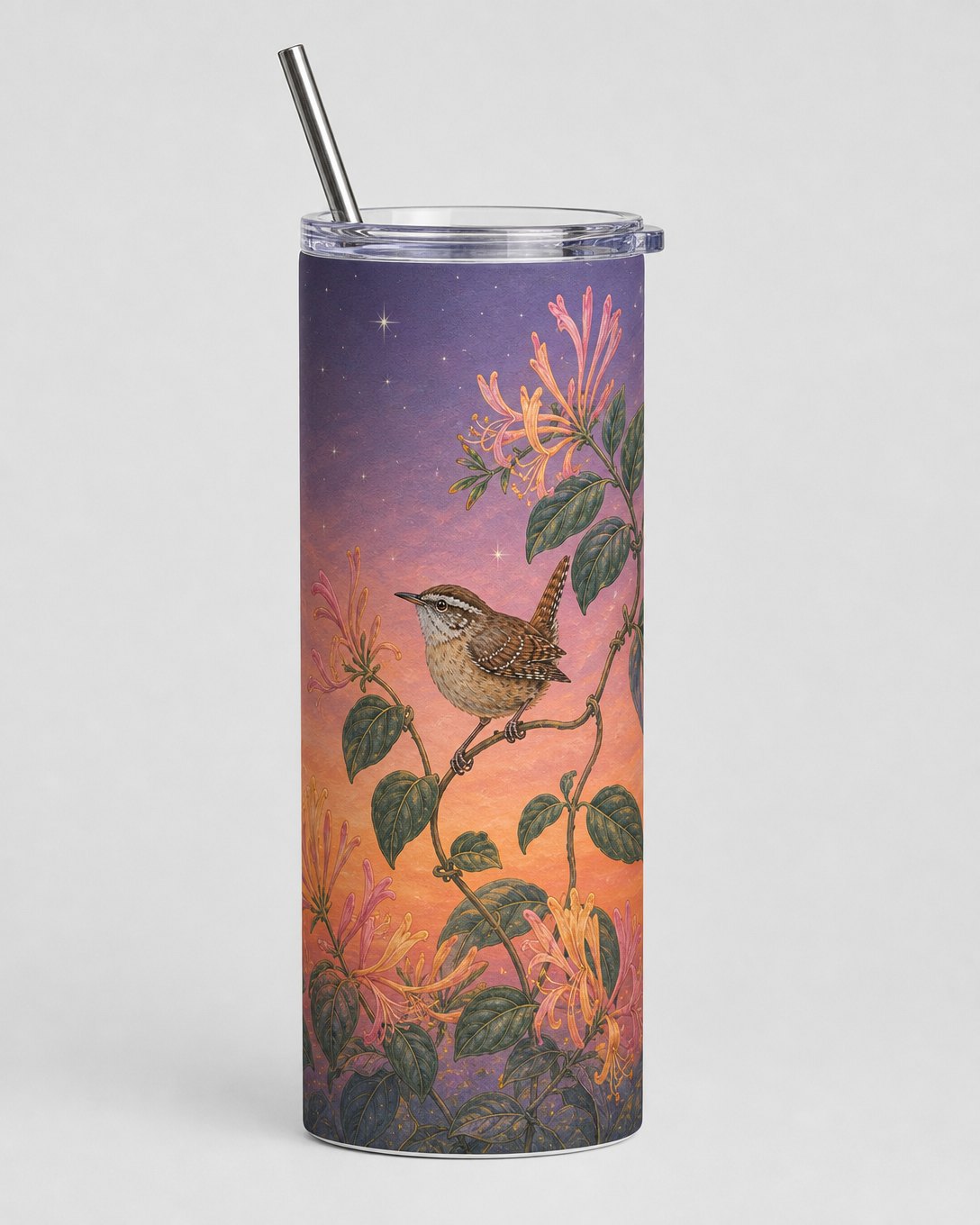 Honeysuckle Wren Tumbler, image 3
