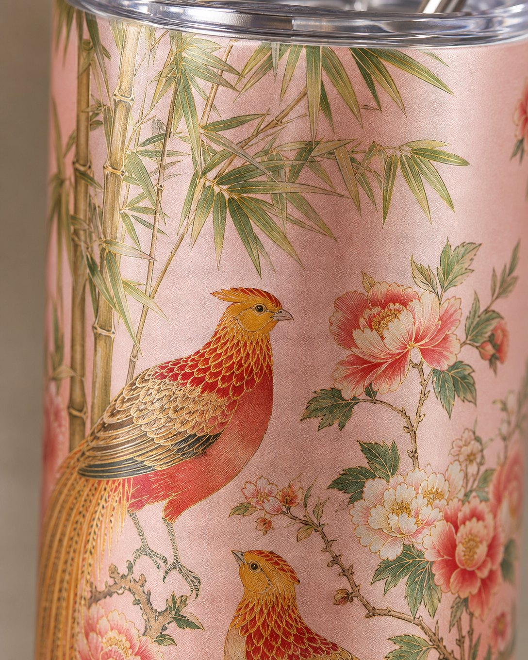 Blush Pheasants Tumbler, image 4