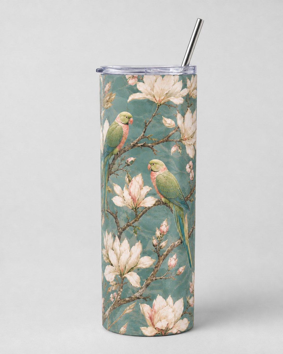 Magnolia Parrots Tumbler, image 2
