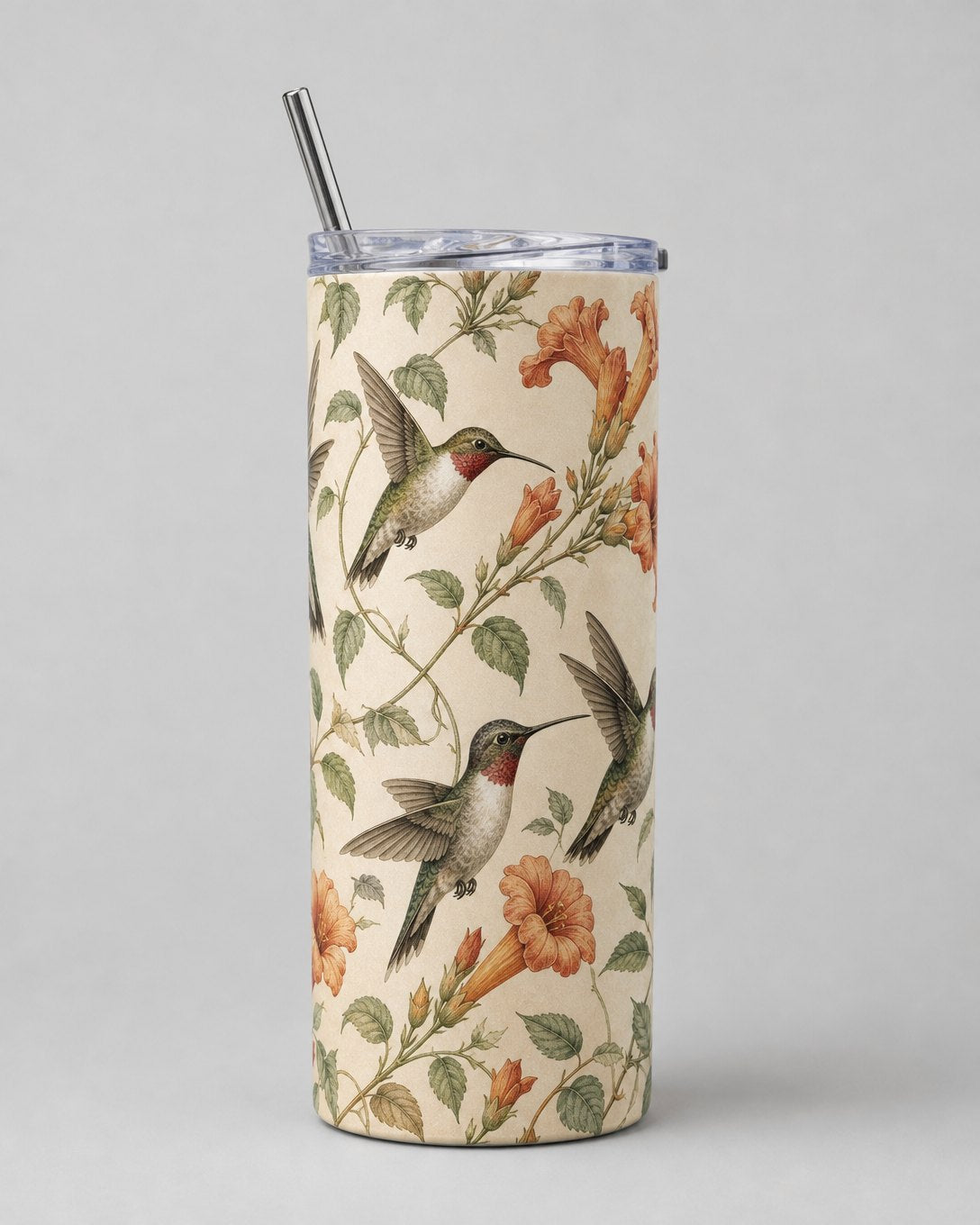 Trumpet Vine Hummingbirds Tumbler, image 3
