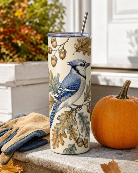 Acorn Blue Jay Tumbler, image 1