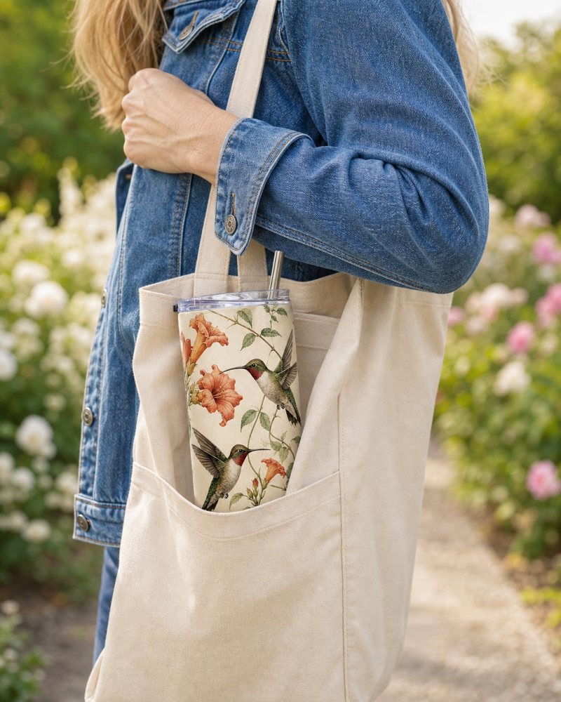 Field Notes collection, Trumpet Vine Hummingbirds tumbler